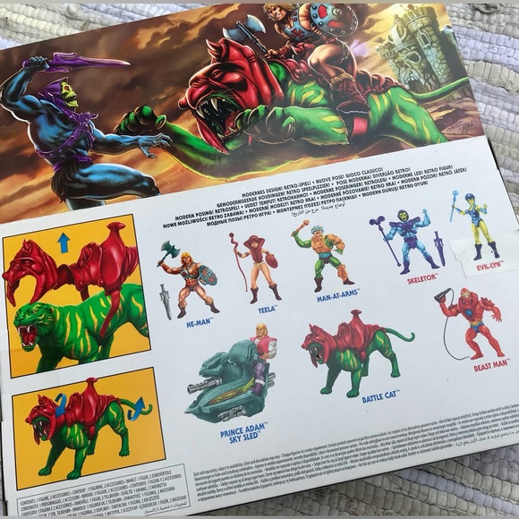 NEW Battle Cat He-Man Masters Of Universe 80s Cartoon Character Action Figure - Picture 9 of 10